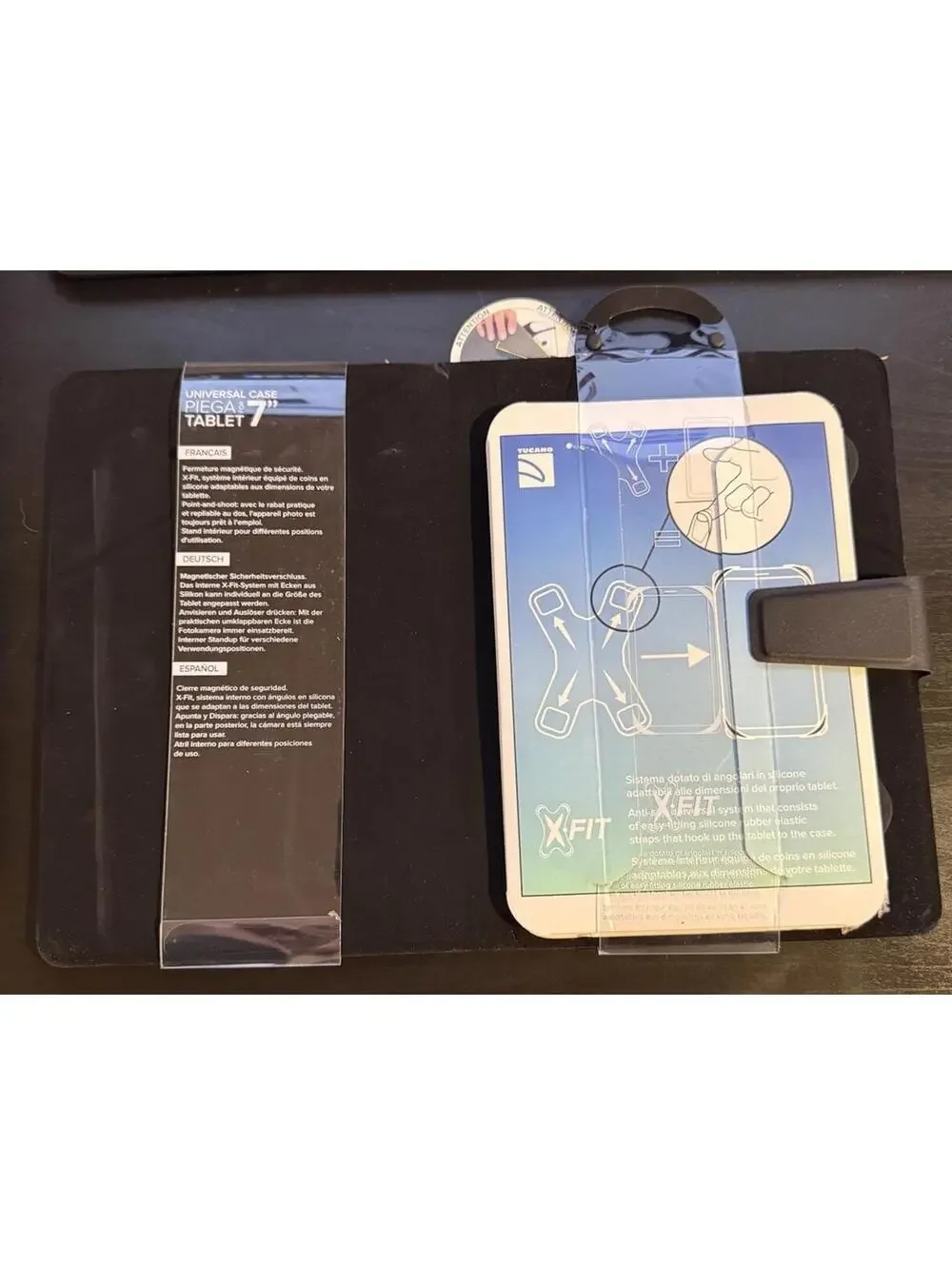 Tucano Universal Case Piega For Tablet 7”